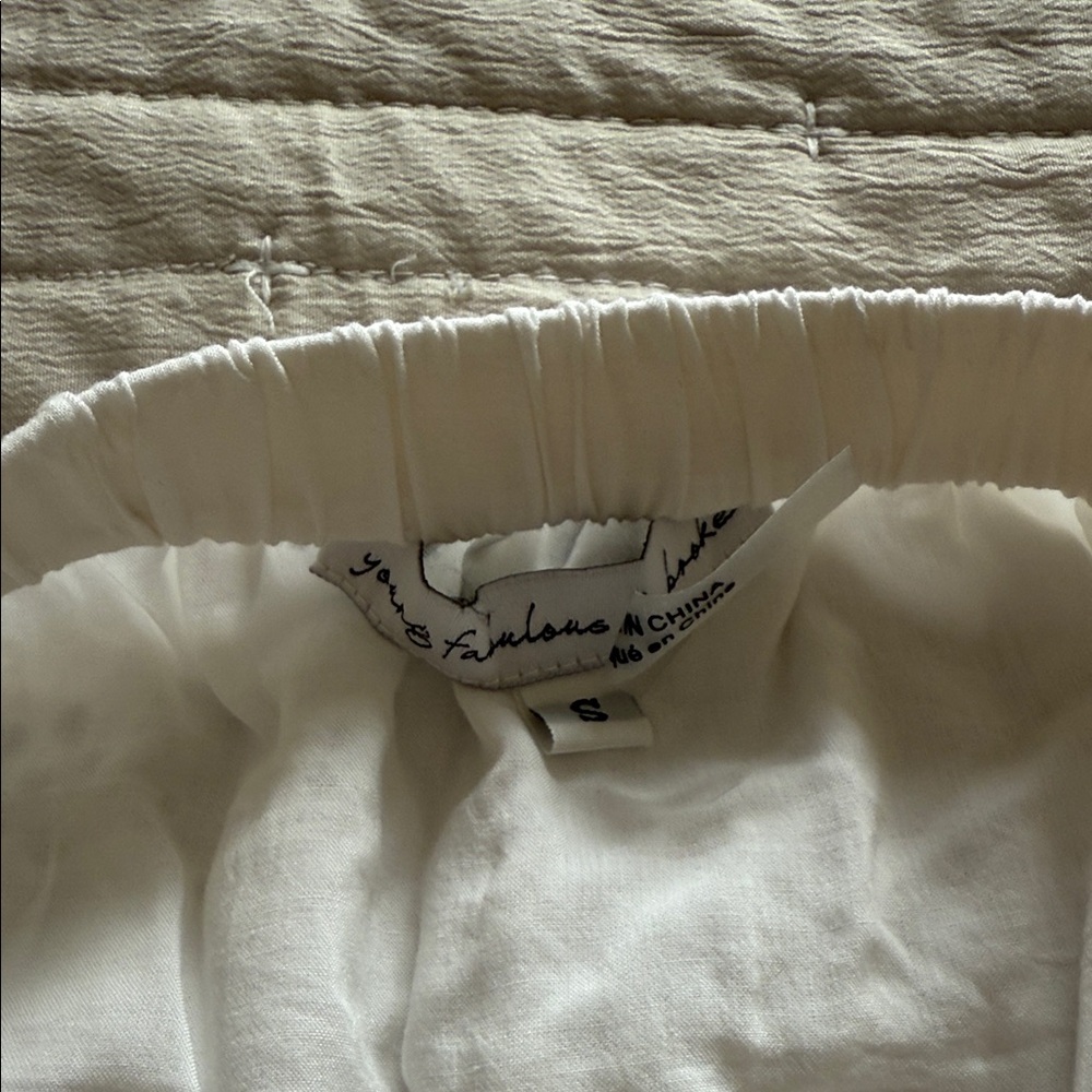 Young Fabulous & Broke White A-Line Skirt - Picture 2 of 3